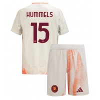 Camisa de Futebol AS Roma Mats Hummels #15 Equipamento Secundário Infantil 2024-25 Manga Curta (+ Calças curtas)